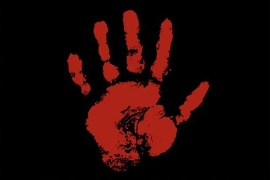 Red hand print for Missing or Murdered Indigenous Persons